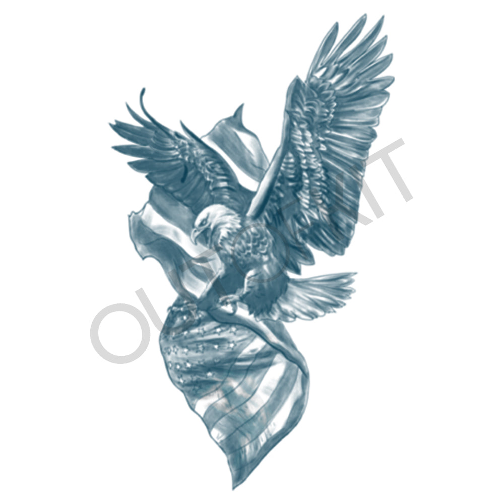 The Eagle and the Flag Tattoo