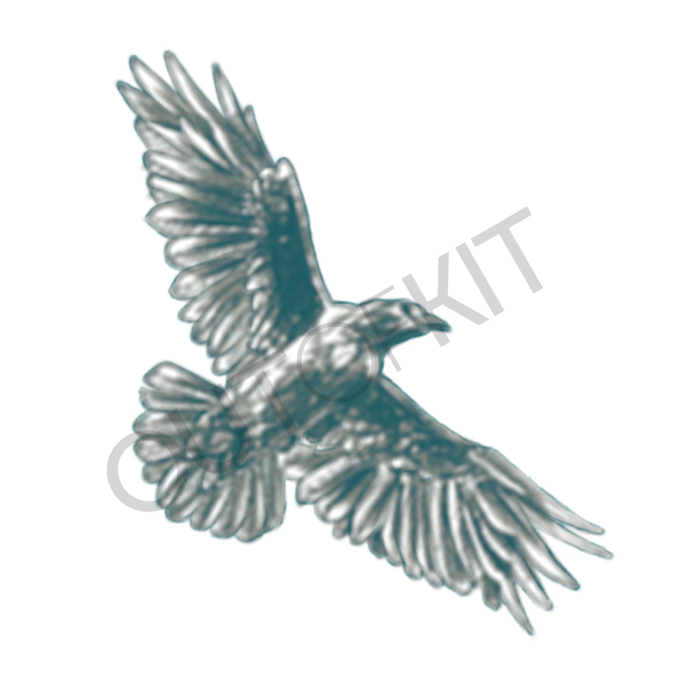 Raven Tattoo 3
