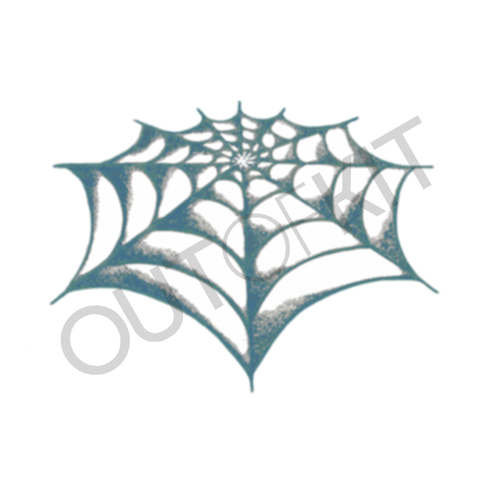 Neck Web Tattoo