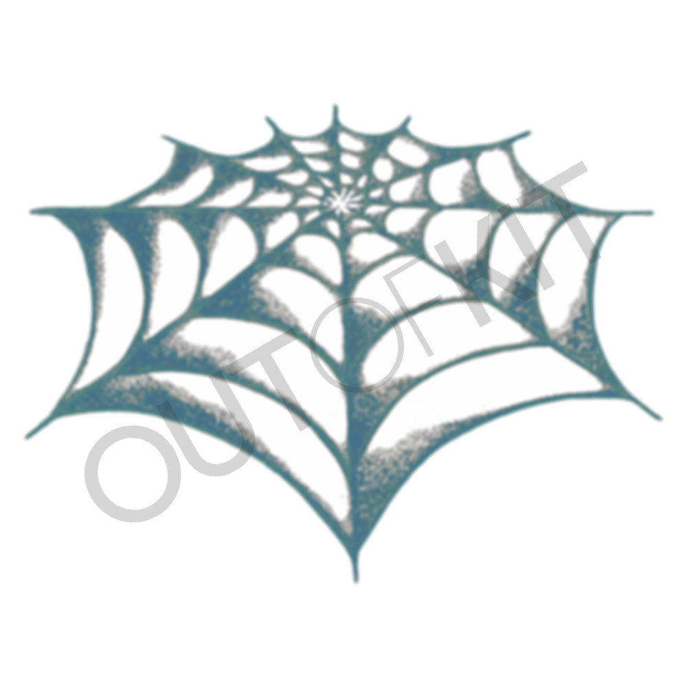 Neck Web Tattoo