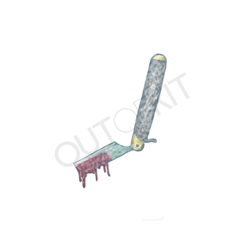 Bloody Switchblade Tattoo