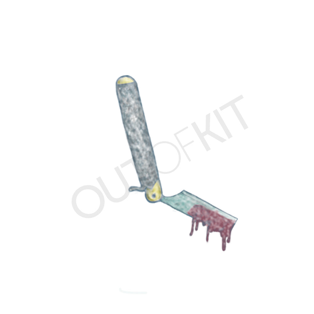 Bloody Switchblade Tattoo