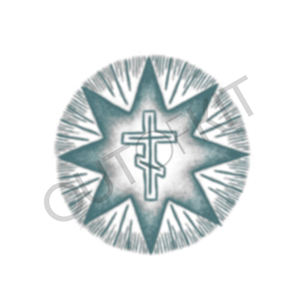 Russian Star Tattoo 1