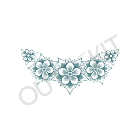 Flowers Five Tattoo