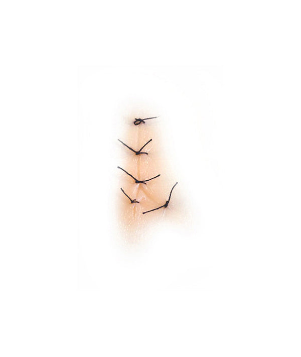 Y Shaped Sutured Wound (Medium)