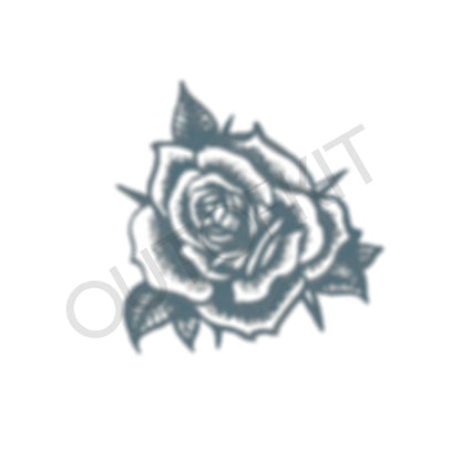 Plain Rose Tattoo