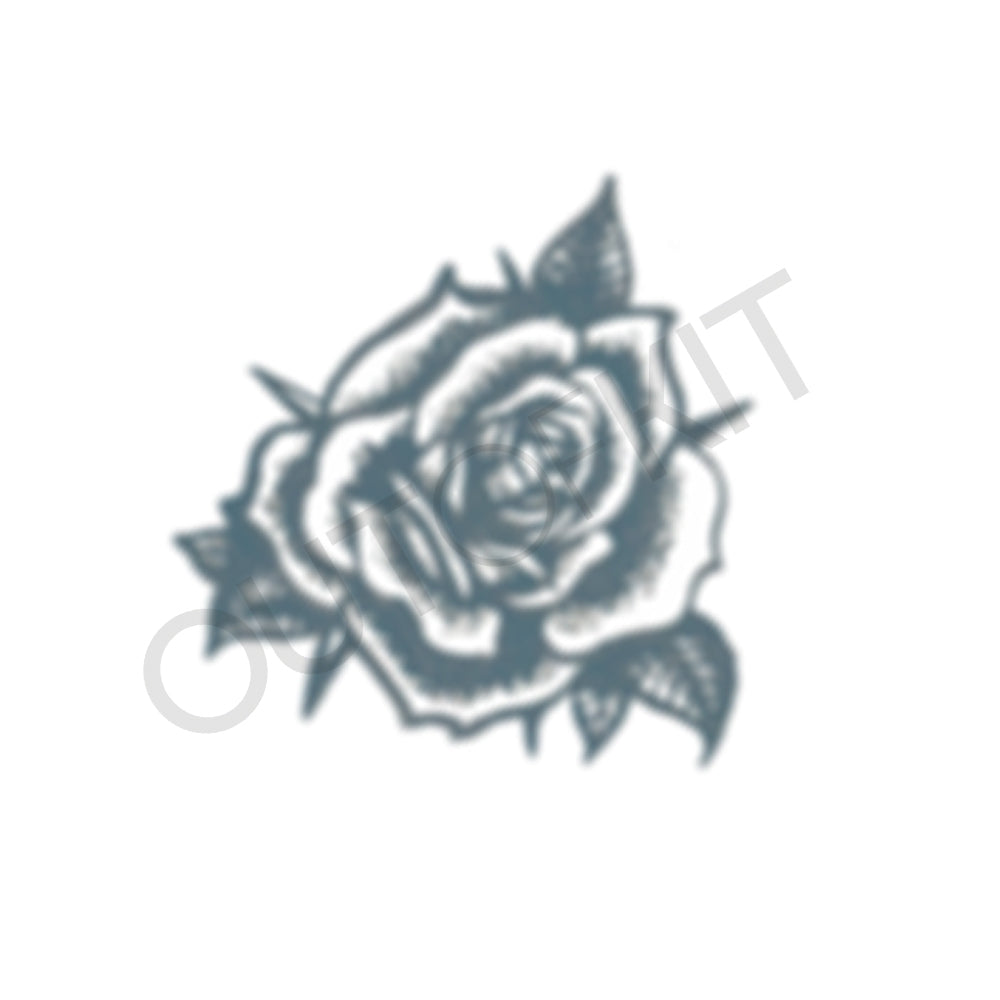 Plain Rose Tattoo