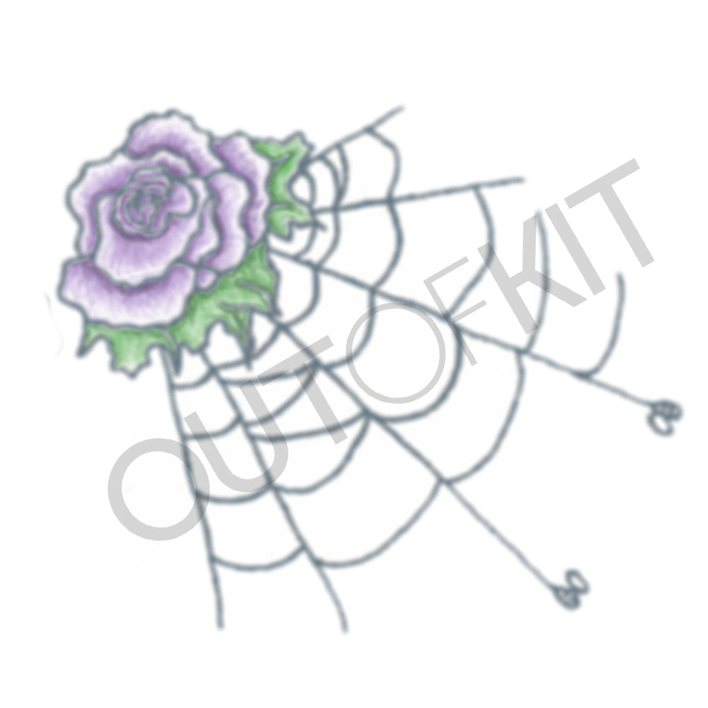 Flower Web Tattoo