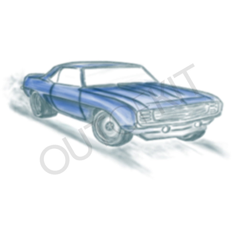 Muscle Car Tattoo