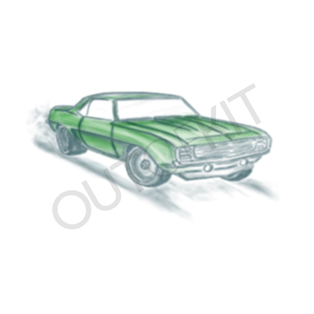 Muscle Car Tattoo