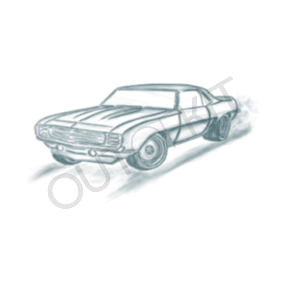 Muscle Car Tattoo