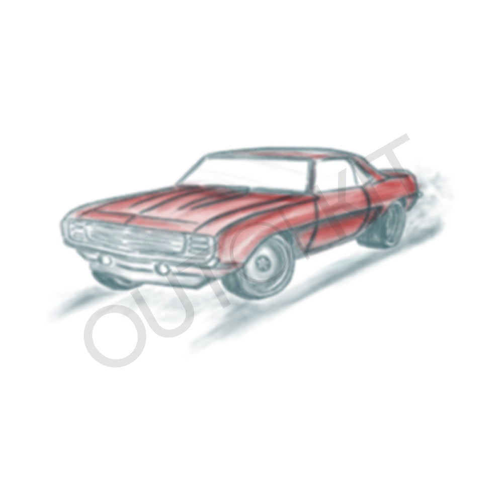 Muscle Car Tattoo