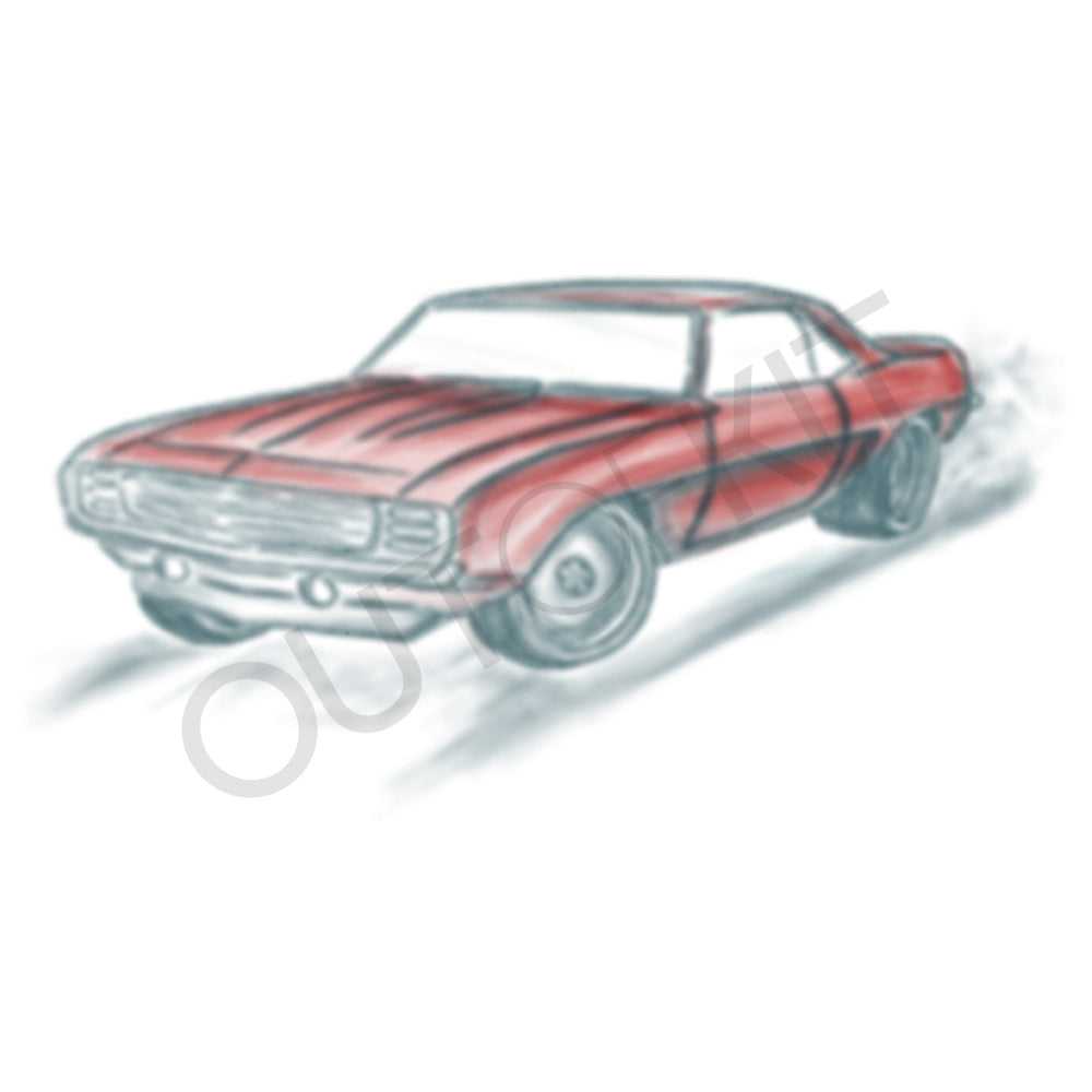 Muscle Car Tattoo