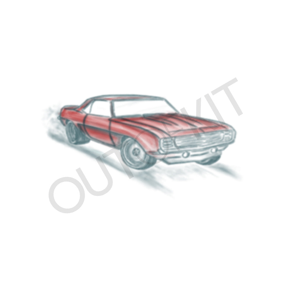 Muscle Car Tattoo