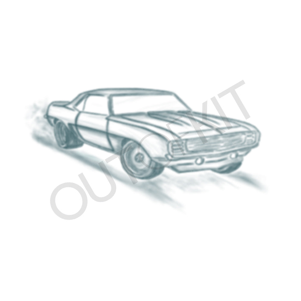 Muscle Car Tattoo