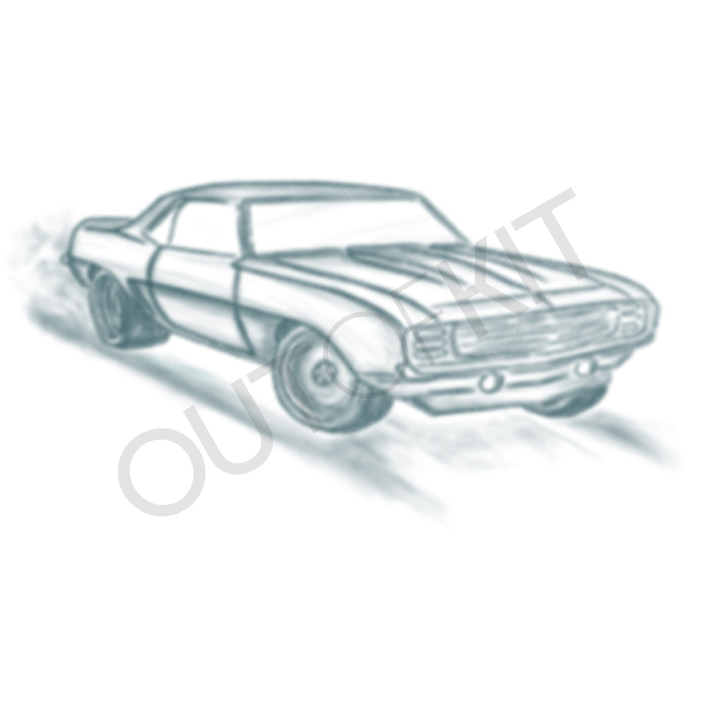 Muscle Car Tattoo