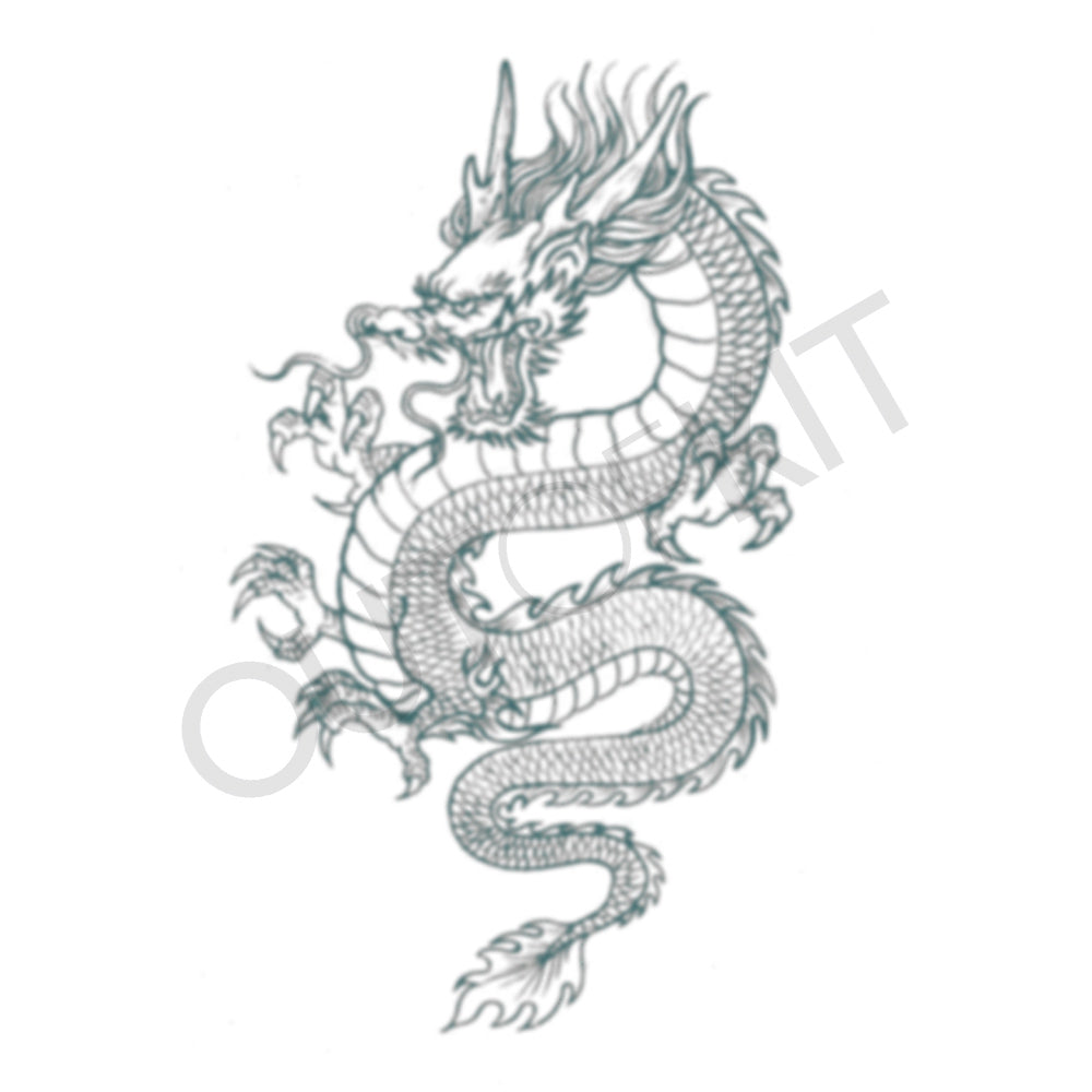 Chinese Dragon Tattoo 2