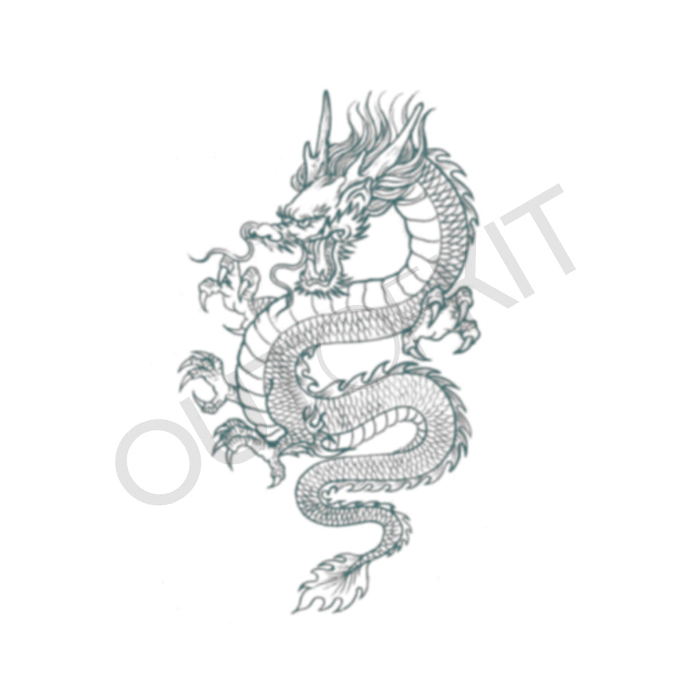 Chinese Dragon Tattoo 2