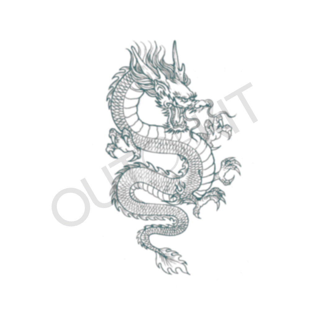 Chinese Dragon Tattoo 2