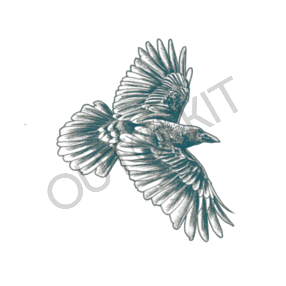 Raven Tattoo 2