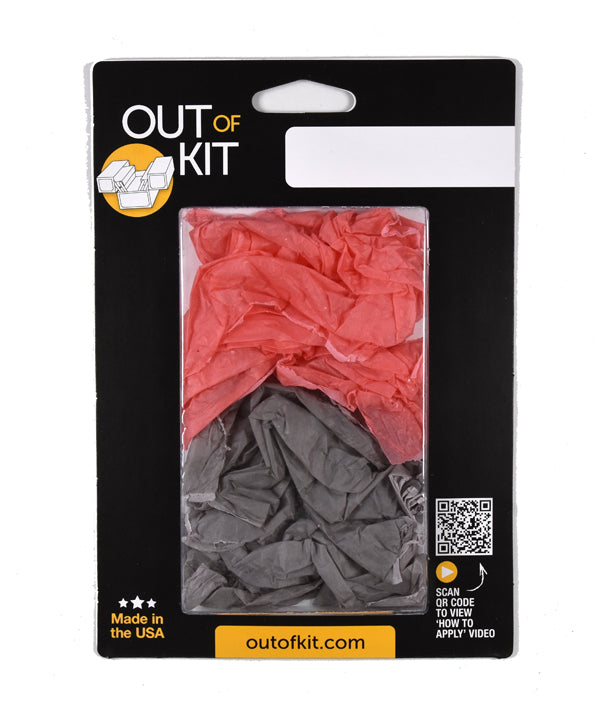 Skin Sheets 4 Pack Red/Black