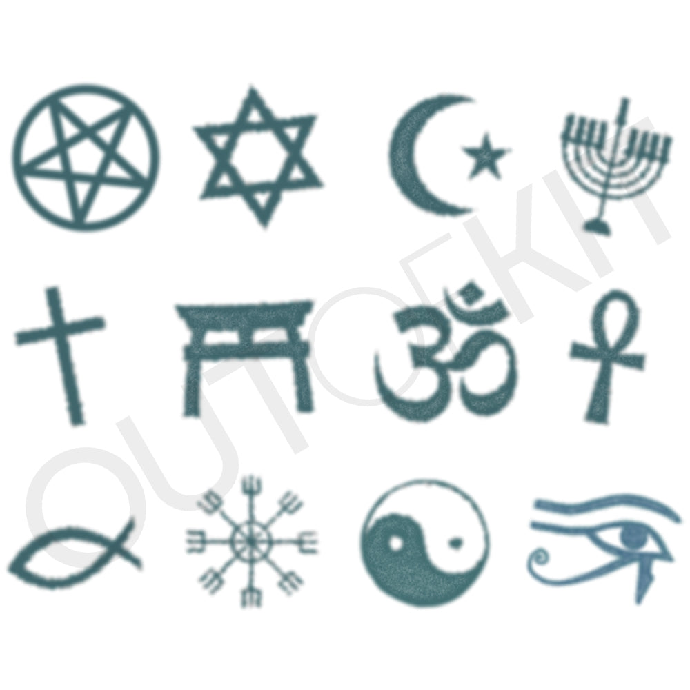 Religious Icons Flash Sheet