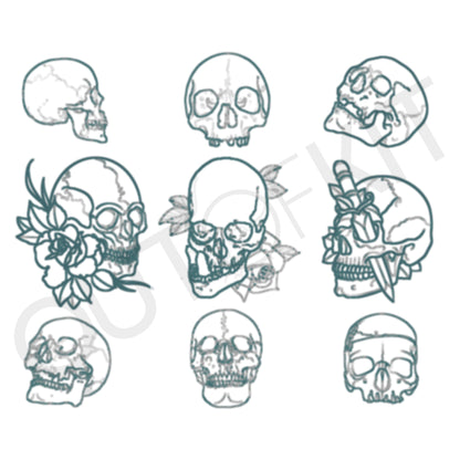 Skulls Flash Sheet