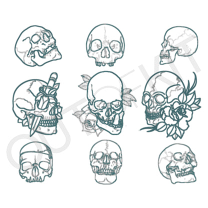 Skulls Flash Sheet