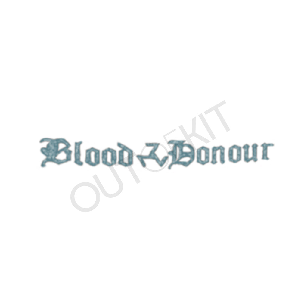 Blood and Honour Tattoo