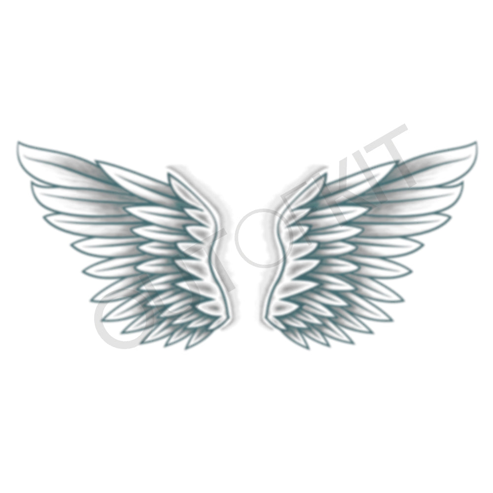 Angel Wings Isolated White Tattoo Design Stock Illustrations – 4,073 Angel  Wings Isolated White Tattoo Design Stock Illustrations, Vectors & Clipart -  Dreamstime