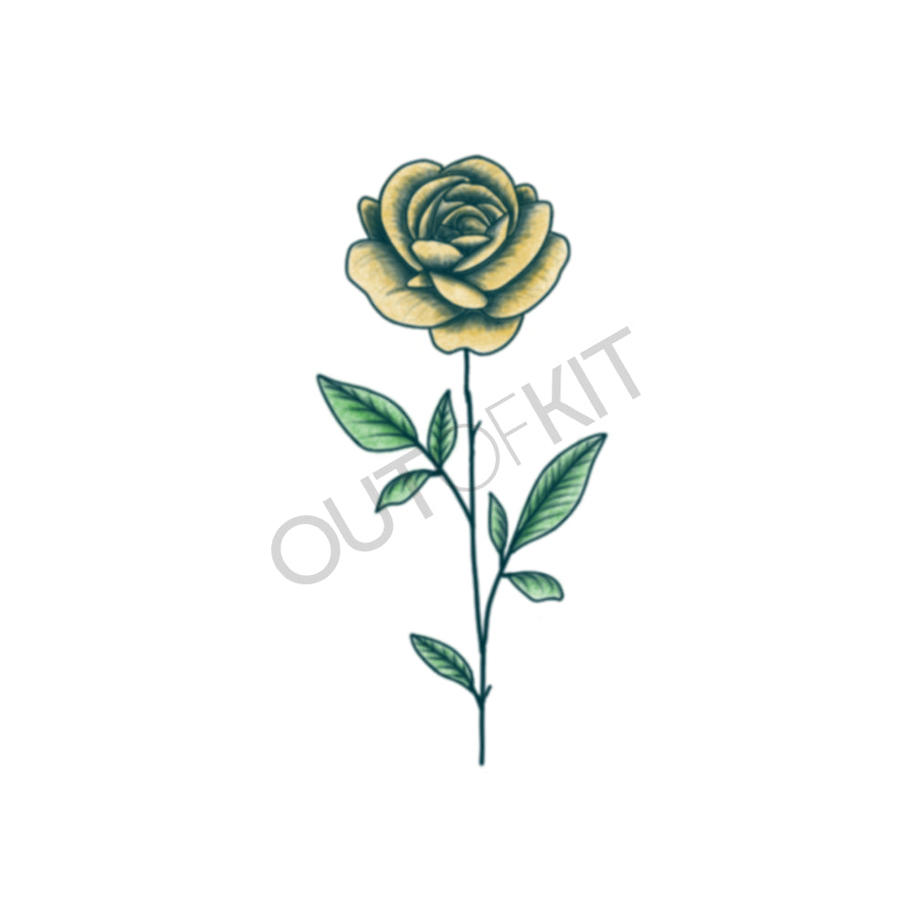 Rose Tattoo Design Download High Resolution Digital Art PNG Transparent  Background Printable SVG Tattoo Stencil - Etsy