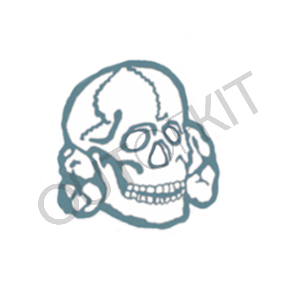 easy simple skull tattoos - Clip Art Library