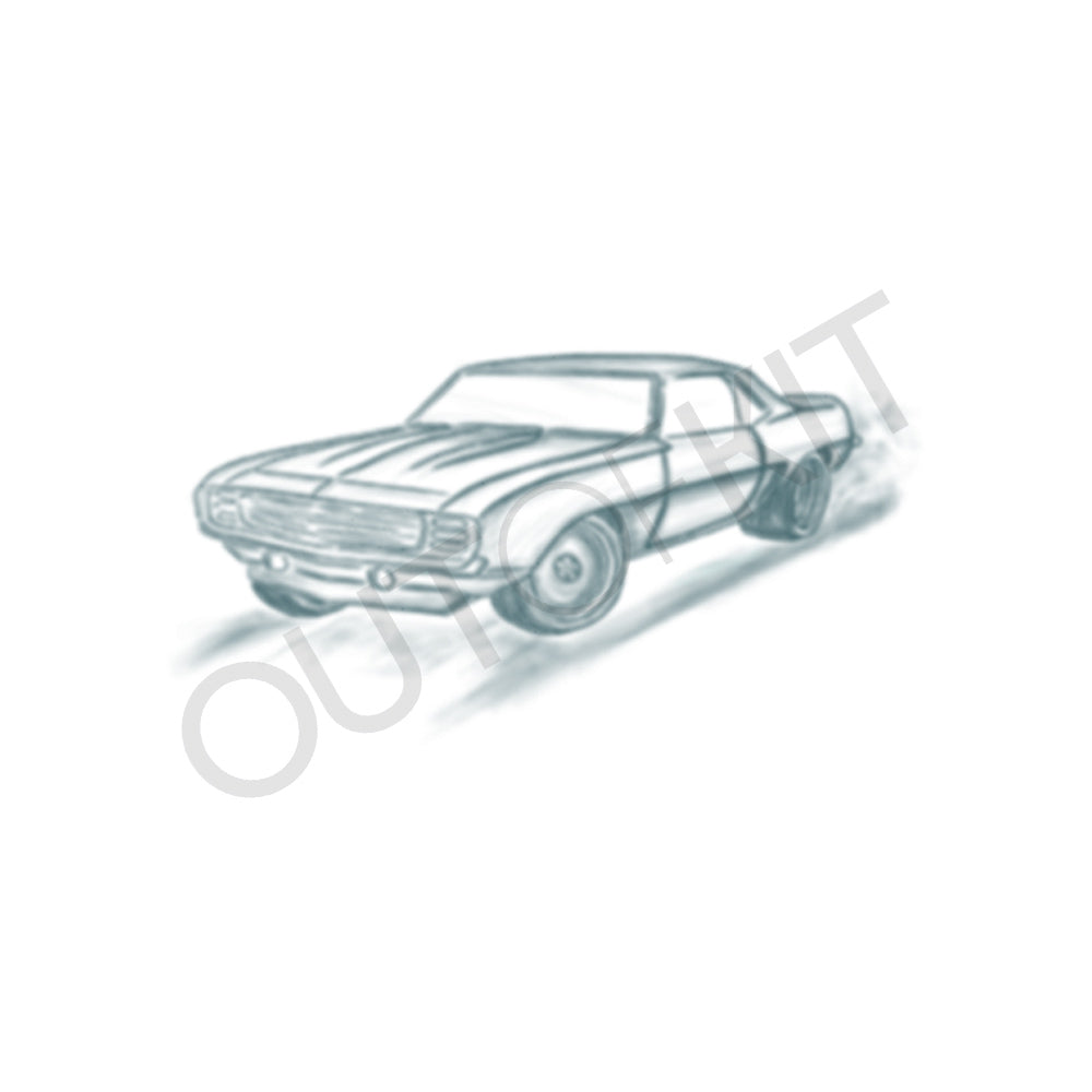 Tattoo uploaded by Tattoodo • Pontiac GTO '67 car tattoo by James Artink  #JamesArtink #cartattos #blackandgrey #realism #realistic #newtraditional  #newschool #car #pontiac #musclecar #lowrider #vintage #chrome  #tattoootheday • Tattoodo